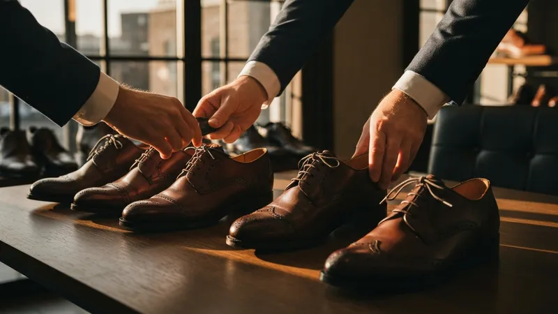 Choisir chaussures de ville homme : le guide complet